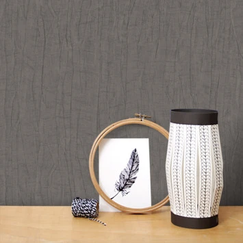 Boutique Vliesbehang Marquise Uni Rookkwarts (111304) 2 Boutique Vliesbehang Marquise Uni Rookkwarts (111304) - Afbeelding 2