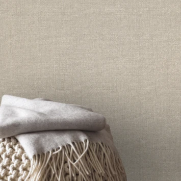 Boutique Vliesbehang Chenille Taupe-goud 106749 2 Boutique Vliesbehang Chenille Taupe-goud 106749 - Afbeelding 2