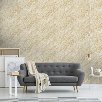 Superfresco Easy Vliesbehang Kaya Goud 111750 2 Superfresco Easy Vliesbehang Kaya Goud 111750 - Afbeelding 2