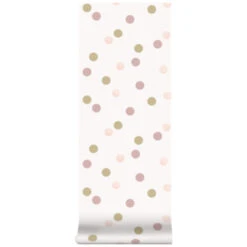 Superfresco Easy Vliesbehang Polka Stippen Roze-goud (108565) 9 Superfresco Easy Vliesbehang Polka Stippen Roze-goud (108565) -Behang Verkoop 123 119