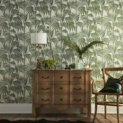 Vliesbehang Honolulu Palm Glitter Groen 32-969 8 Vliesbehang Honolulu Palm Glitter Groen 32-969 -Behang Verkoop 123 1231