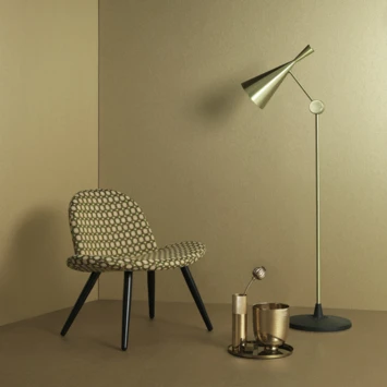 Boutique Vliesbehang Kalm Goud 33-343 2 Boutique Vliesbehang Kalm Goud 33-343 - Afbeelding 2