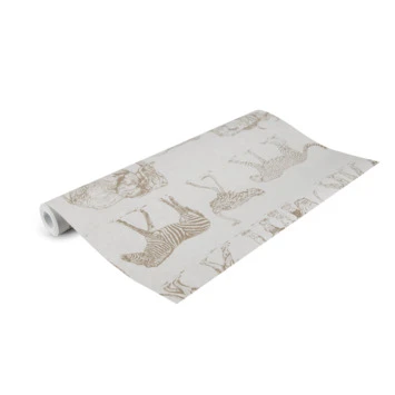 Boutique Vliesbehang Safari Creme (104894) 5 Boutique Vliesbehang Safari Creme (104894) - Afbeelding 5