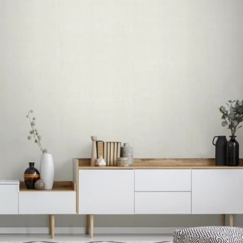 Superfresco Easy Vliesbehang Weefsel Wit 104000 2 Superfresco Easy Vliesbehang Weefsel Wit 104000 - Afbeelding 2