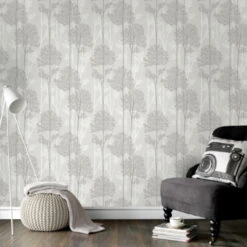 Superfresco Easy Vliesbehang Eternal Grijs 33-287 -Behang Verkoop 123 1464