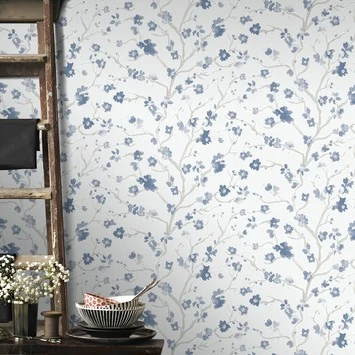 Superfresco Easy Vliesbehang Ushi Blauw 106993 2 Superfresco Easy Vliesbehang Ushi Blauw 106993 - Afbeelding 2