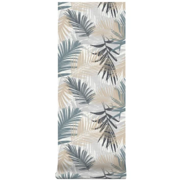 Boutique Vliesbehang Jungle Glam Blauw/grijs 111754 4 Boutique Vliesbehang Jungle Glam Blauw/grijs 111754 - Afbeelding 4
