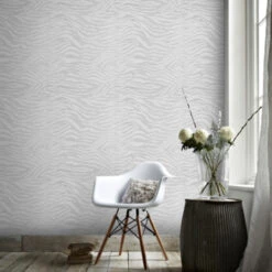 Superfresco Easy Vliesbehang Zebra Zilver 20-124 8 Superfresco Easy Vliesbehang Zebra Zilver 20-124 -Behang Verkoop 123 1536
