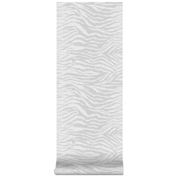 Superfresco Easy Vliesbehang Zebra Zilver 20-124 4 Superfresco Easy Vliesbehang Zebra Zilver 20-124 - Afbeelding 4