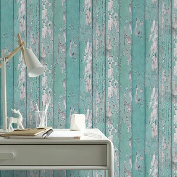 Superfresco Easy Vliesbehang Afgebladerd Hout Groen 103316 2 Superfresco Easy Vliesbehang Afgebladerd Hout Groen 103316 - Afbeelding 2