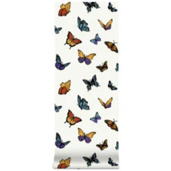 Vliesbehang Vlinder Glitter Wit 31-175 9 Vliesbehang Vlinder Glitter Wit 31-175 -Behang Verkoop 123 172