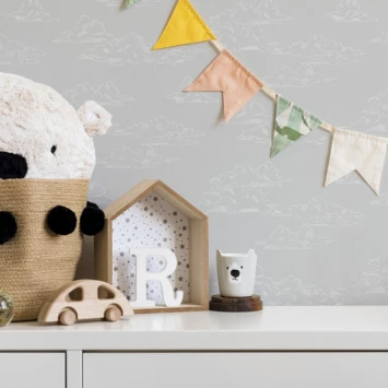 Superfresco Easy Vliesbehang Vintage Wolk Grijs (108555) 3 Superfresco Easy Vliesbehang Vintage Wolk Grijs (108555) - Afbeelding 3