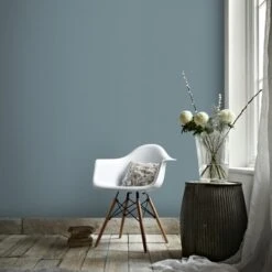 Vliesbehang Staal Uni Blauw 547235 8 Vliesbehang Staal Uni Blauw 547235 -Behang Verkoop 123 1856