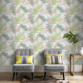 Boutique Vliesbehang Jungle Glam Groen-goud 104265 2 Boutique Vliesbehang Jungle Glam Groen-goud 104265 - Afbeelding 2