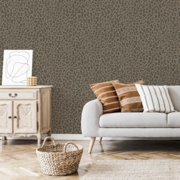Superfresco Easy Vliesbehang Tijgerprint Bruin 112049 2 Superfresco Easy Vliesbehang Tijgerprint Bruin 112049 - Afbeelding 2