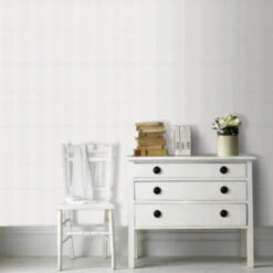 Superfresco Easy Vliesbehang Extra Breed Textiel Wit (104044) -Behang Verkoop 123 1978