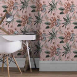 Superfresco Easy Vliesbehang Flowers Roze 114165 -Behang Verkoop 123 206