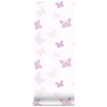 Superfresco Easy Vliesbehang Vlinders Roze 100114 4 Superfresco Easy Vliesbehang Vlinders Roze 100114 - Afbeelding 4