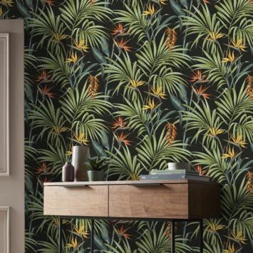 Superfresco Easy Vliesbehang Strelitzia Donker (111756) 2 Superfresco Easy Vliesbehang Strelitzia Donker (111756) - Afbeelding 2