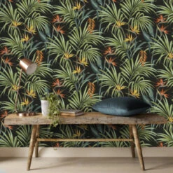 Superfresco Easy Vliesbehang Strelitzia Donker (111756) 8 Superfresco Easy Vliesbehang Strelitzia Donker (111756) -Behang Verkoop 123 35