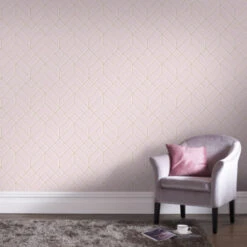 Superfresco Easy Vliesbehang Losanges Roze 106156 8 Superfresco Easy Vliesbehang Losanges Roze 106156 -Behang Verkoop 123 364