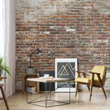 Fotobehang Brick Wall 2 (105416) 3 Fotobehang Brick Wall 2 (105416) - Afbeelding 3