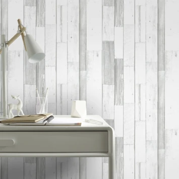 Superfresco Easy Vliesbehang Sloophout Grijs 33-180 2 Superfresco Easy Vliesbehang Sloophout Grijs 33-180 - Afbeelding 2