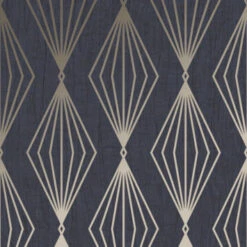 Boutique Vliesbehang Marquise Geo Donkerblauw (111312)