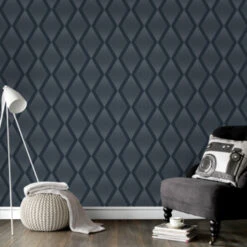 Vliesbehang Chandelier Glitter Blauw 111782 8 Vliesbehang Chandelier Glitter Blauw 111782 -Behang Verkoop 123 480