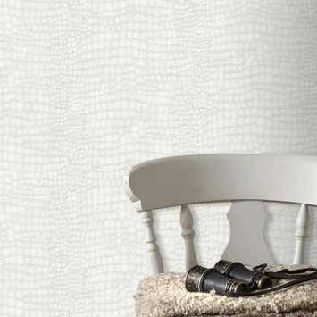 Superfresco Easy Vliesbehang Krokodil Wit 32-660 2 Superfresco Easy Vliesbehang Krokodil Wit 32-660 - Afbeelding 2