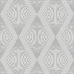 Vliesbehang Chandelier Glitter Zilver 111783