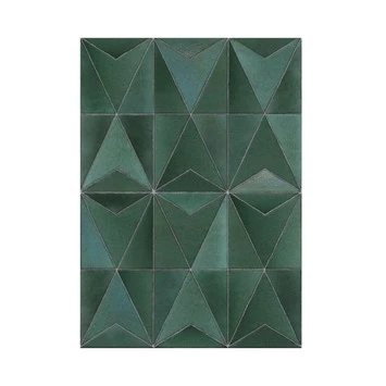 Fotobehang Tegels Jade Groen (105413) 1 Fotobehang Tegels Jade Groen (105413)