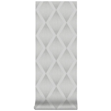 Vliesbehang Chandelier Glitter Zilver 111783 4 Vliesbehang Chandelier Glitter Zilver 111783 - Afbeelding 4