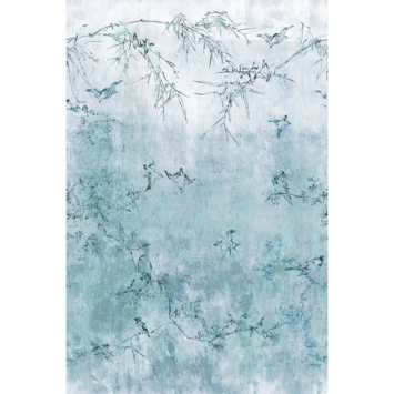 Fotobehang Japenese Birds (89507) 1 Fotobehang Japenese Birds (89507)