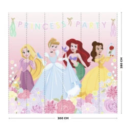 Vliesbehang Disney Princess Party 111386 9 Vliesbehang Disney Princess Party 111386 -Behang Verkoop 123 667