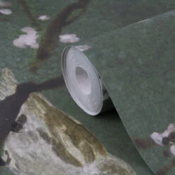 Fotobehang Joy Groen (107937) -Behang Verkoop 123 690