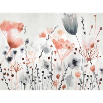 Fotobehang Watercoloured Meadow (89506) 1 Fotobehang Watercoloured Meadow (89506)