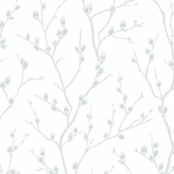 Superfresco Easy Vliesbehang Karma Wit-blauw 33-280 1 Superfresco Easy Vliesbehang Karma Wit-blauw 33-280