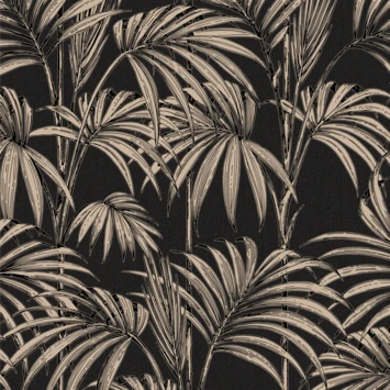 Vliesbehang Hololulu Zwart-goud 32-970 1 Vliesbehang Hololulu Zwart-goud 32-970