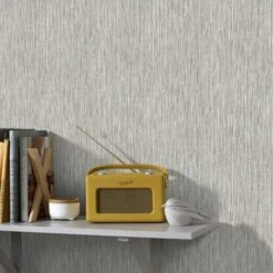 Superfresco Easy Vliesbehang Bamboe Weefsel Grijs 105155 -Behang Verkoop 123 958